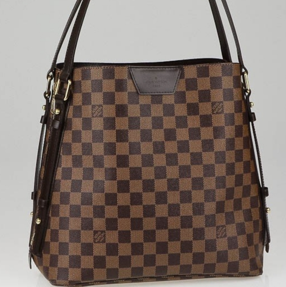 Louis Vuitton Damier Ebene Rivington Cabas Tote